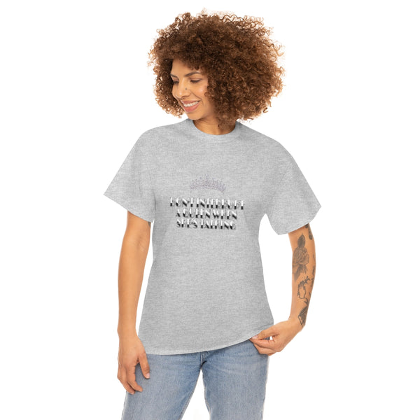 Unisex Talking Queen Top Crown Heavy Cotton Tee