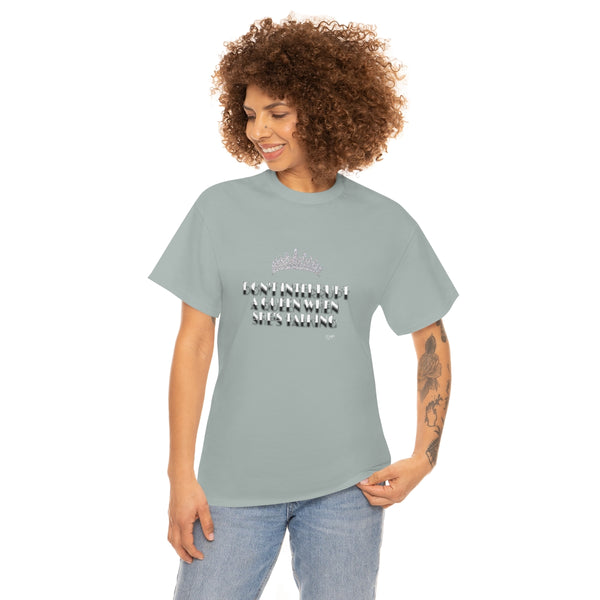 Unisex Talking Queen Top Crown Heavy Cotton Tee