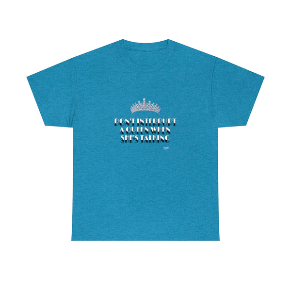 Unisex Talking Queen Top Crown Heavy Cotton Tee